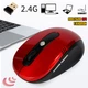 Бездротова миша A4Tech Mouse Wireless DPI-108 2.4G для ноутбука/комп'ютера, живлення від батарей Червона - зображення 1