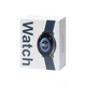 Смарт-годинник круглий Smartlife Smart Watch 9X розумний годинник з фітнес функціями, тонометром, пульсометром Blue - зображення 13