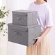 Ящик для хранения с крышкой MVM TH-07 S Gray - изображение 4