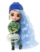 Barbie Extra Minis Doll 3 Mattel Кукла Барбі Екстра міні з синім волоссям HGP65 - зображення 1