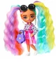 Лялька Барбі Mattel Екстра Мініс Модниця з райдужним волоссям Barbie Extra Minis 6 HHF82 - зображення 1