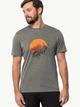 Футболка спортивная длинная мужская Jack Wolfskin Hiking S/S T M 1808762-4143 L Серая (4064993701456) - изображение 1