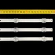 LED підсвітка TV 43" inch 795mm 8-led 3V JL.D43081330-324DS-M_V04 GC43D08-ZC26AG-15 303GC430062 3pcs=1set - зображення 3