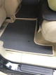 Коврики салона 3 ряда (EVA, черный) для Nissan Patrol Y62 2010-2024 гг - изображение 11