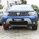 Накладка на передній бампер верхня (ABS, сіра) для Renault Duster 2018-2024 рр - зображення 2