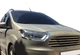 Ресницы на фары (2 шт., нерж) Carmos - Турецкая сталь для Ford Courier 2014-2023 гг - изображение 2