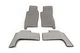 Коврики EVA (серые) 2 штуки (передние) для Nissan Patrol Y61 1997-2011 гг - изображение 3