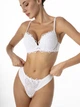 Комплект Lise Marie Florence Бюстгальтер Push-Up и Стринги 2197 Белый 85B/XL (17325) - изображение 4