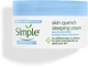 Заспокійливий нічний крем - Simple Water Boost Skin Quench Sleeing Cream 50ml (1141841-106184) - изображение 1