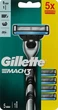 Станок для гоління з 5 змінними касетами - Gillette Mach3 (932449-36129) - изображение 1