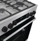 Kuchenka gazowa z piekarnikiem elektrycznym Gorenje GKS 6C70 XF - obraz 8