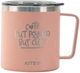 Термокухоль Kite Cute But Phycho 400 мл Рожевий (K22-379-03-1) - зображення 1