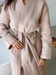 Халат вафельный женский COSY длинный L бежевый 122 - изображение 8