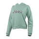 Женское Худи JEEP HOODED CROPPED SWEATSHIRT Striped Print Хаки L (O102609-E854 L) - изображение 1