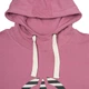 Жіноче Худі JEEP HOODED OVERSIZE SWEATSHIRT STAR Striped Print Фіолетовий XL (O102608-P490 XL) - зображення 3