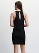 Платье короткое летнее женское Mango Alber 47035882-99 L (8445922355463) - изображение 2