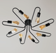 Люстра лофт MSK Electric Laminari павук NL 8585/8 - зображення 1