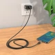 Кабель HOCO X52 Sereno magnetic charging cable for Type-C 2A/1m. Black - изображение 5