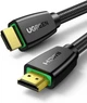 Кабель UGREEN HD118 HDMI 2.0 (AM/AM) High-End Cable Nylon Braid 3m Black (40411) - изображение 2