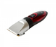 Машинка для стрижки волос Geemy GM 550 Professional Red 3 Вт беспроводная с титановым и керамическим ножами 4 насадки + запасной аккумулятор - изображение 5