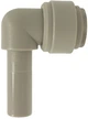 Коліно Fluidtech HLJ3/8-3/8G+HCP10-3/8 у комплекті зі скобою 3/8" х 3/8" Polyacetal (104915) - зображення 1