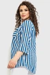 Блуза в полоску сине-белый 230R96-5 AGER 2XL - изображение 2