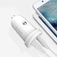 АЗП XO CC18 адаптер 2USB / 2.1А white - зображення 3