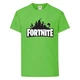 Футболка детская Фортнайт (Fortnite LOGO) светло зеленая (FT-02) 128 см - изображение 1