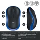 Безпровідна міша Logitech M185 Black/Blue (910-002239) - зображення 3