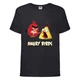 Футболка дитяча Енгрі Бердс (Angry Birds) чорна (AB-red&chak-black) 128 см - зображення 1