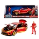 Модель машинки коллекционной Marvel Мстители Chevrolet Camaro с фигуркой Железного человека - изображение 1