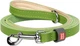 Поводок для котов и мелких собак кожаный WAUDOG Classic XXS-XS Ш 12 мм Дл 122 см Салатовый (60325Collar) (4823089358741) - изображение 1