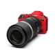 Защитный силиконовый чехол для фотоаппаратов Canon EOS R5, R6 - красный - изображение 4