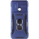 Ударопрочный чехол Epik Camshield Army Ring для Xiaomi Redmi 9C / 10A Синий / Navy - изображение 2