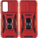 Чехол противоударный Epik Defender Cam Ring Case для Xiaomi Redmi 10 Красный / Red - изображение 1
