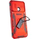 Ударопрочный чехол Epik Camshield Army Ring для Xiaomi Redmi 9C / 10A Красный / Red - изображение 3