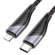 Кабель Hoco U95 Type-C to Lightning PD 1.2m черный - изображение 1
