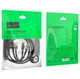 Адаптер Hoco US02 Level pure copper gigabit ethernet cable ( L-1M ) Black - зображення 2