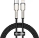 Кабель Baseus Cafule Series Metal Data Cable Type-C to iP PD 20W 1m Black (CATLJK-A01) - изображение 1