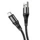 Кабель Hoco X50 Excellent charging data cable for Micro Black - изображение 1