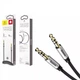 Кабель Baseus Yiven AUX Cable M30 0.5M Silver+Black (CAM30-AS1) - изображение 2