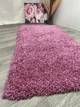 Пушистый ковер Super lux shaggy 1.2х1.8 м. DARK PINK 6365A - изображение 8
