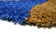 Пушистый ковер Super lux shaggy 1.5х3 м. Овал BLUE 7368G - изображение 4