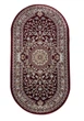 Класичний килим з іранським дизайном Iranian Star 2.5х3.5 м. Овал RED 3419B - зображення 1