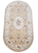 Классический ковер PARIS 1.2х1.8 м. Овал BEIGE 9932C - изображение 1