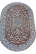 Класичний килим з іранським дизайном Iranian Star 1.2х1.8 м. Овальна TILE 4130A - зображення 1