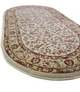 Классический ковер с иранским дизайном Iranian Star 1.2х1.8 м. овал cream 2661A - изображение 3