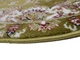Классический ковер из полиэстера SILK STAR 0.8х1.6 м. Овал GREEN 1858Е - изображение 5