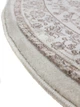 Классический ковер из полиэстера SILK STAR 1.5х3 м. Овал WHITE 4260D - изображение 4