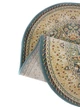 Классический ковер с иранским дизайном Iranian Star 0,8х1,5 м. Овал BLUE 3586A - изображение 7